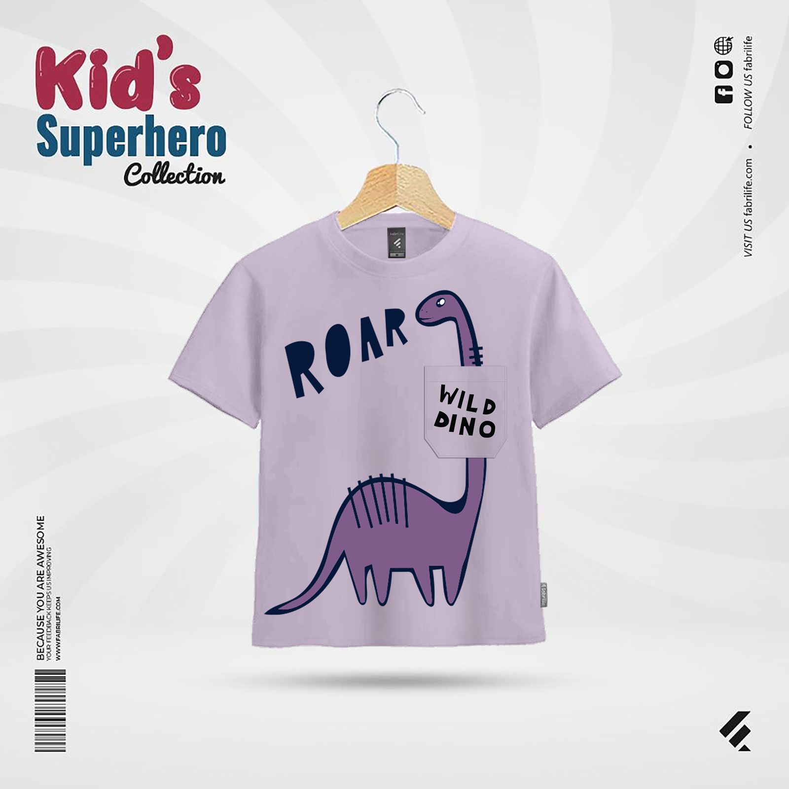Kids Premium T-Shirt - Wild Dino
