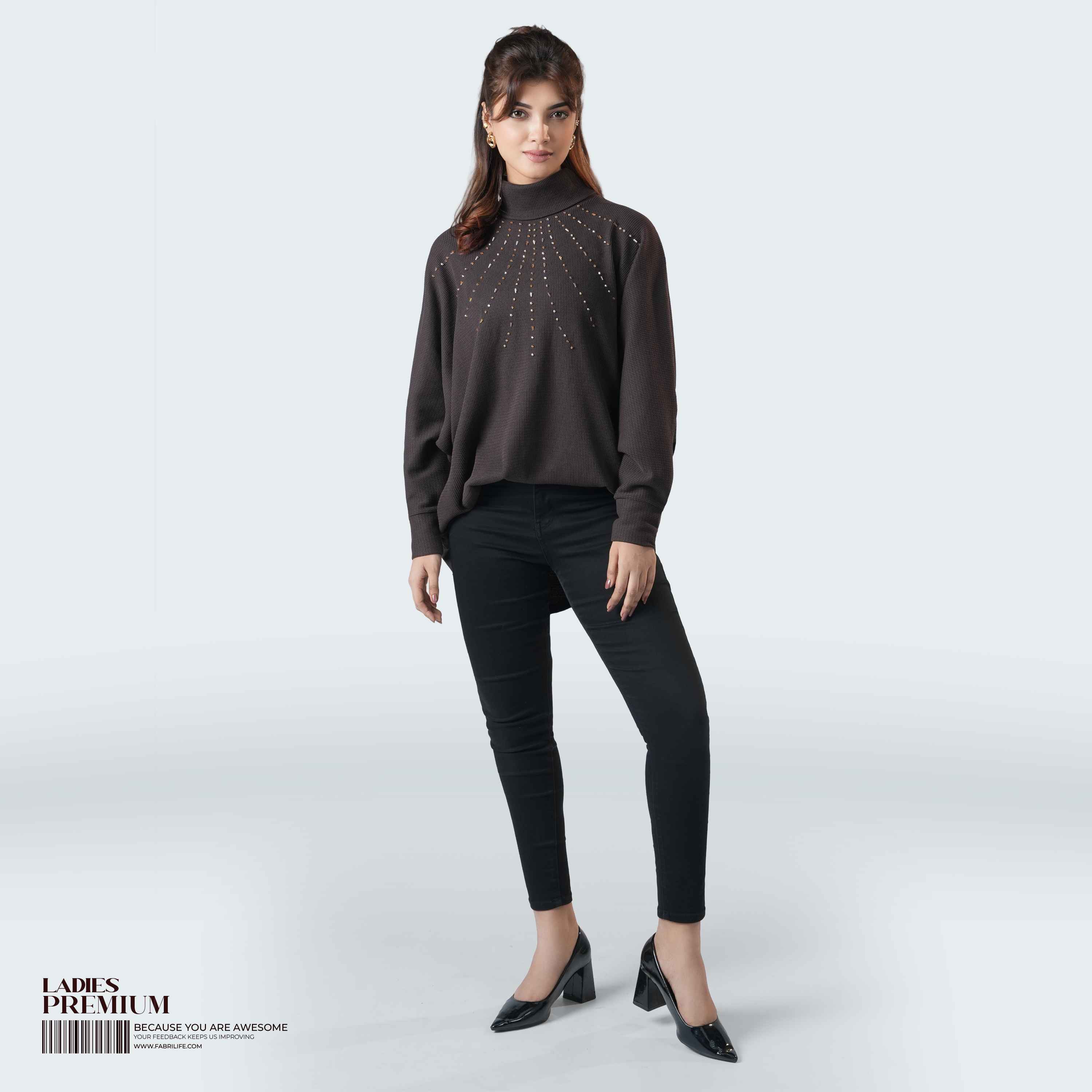 Womens Premium Winter Shrug - Princess