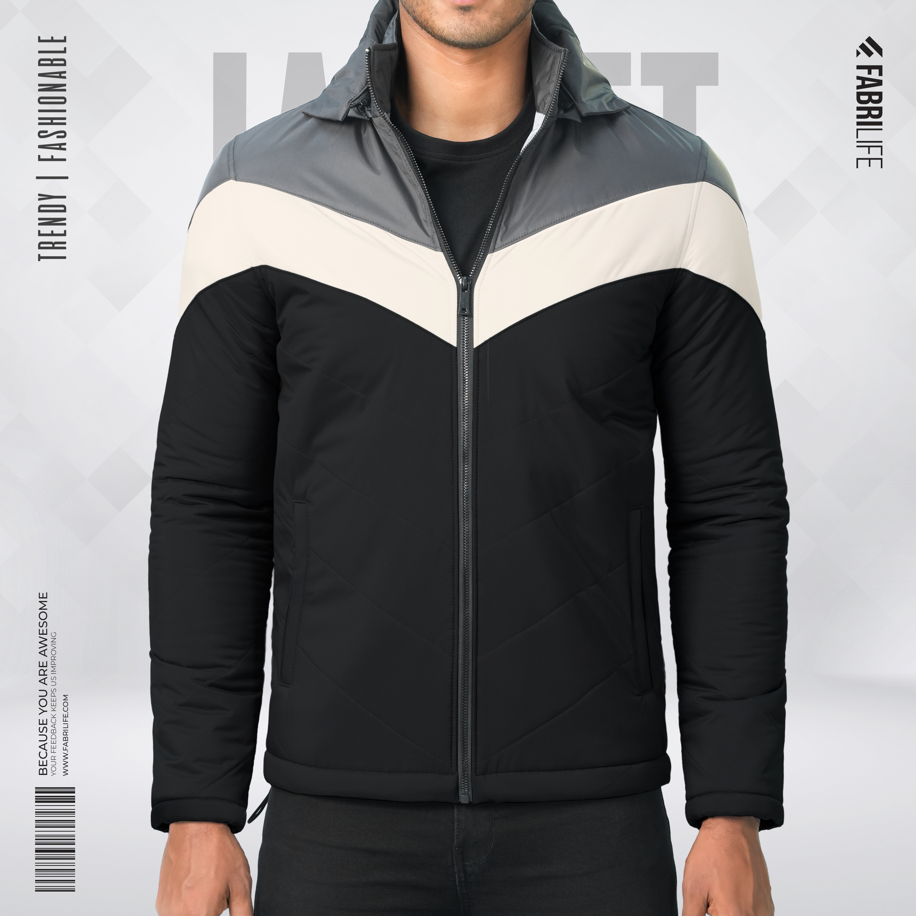 Mens Premium Jacket - Snowdust