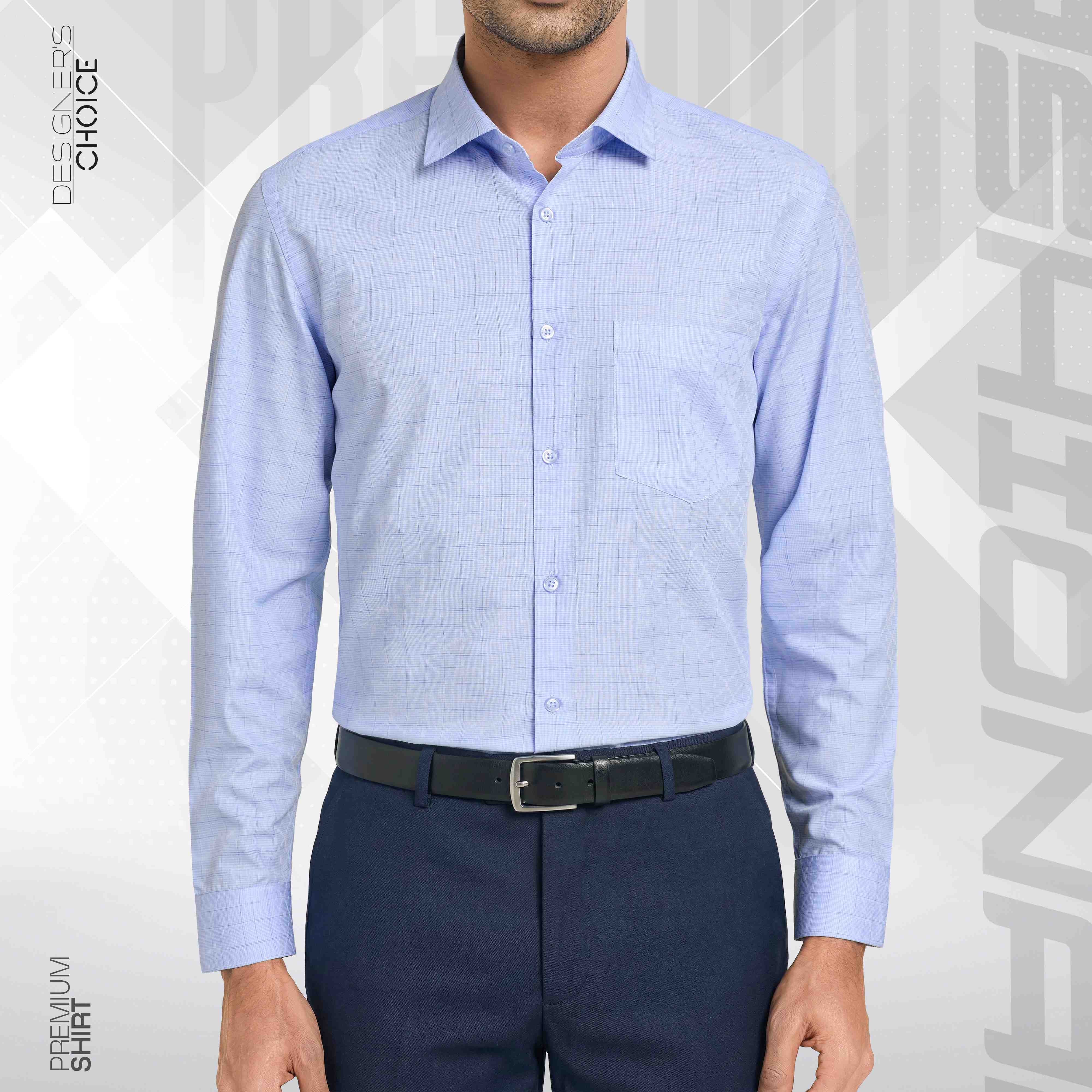 Mens Premium Formal Shirt - Skynet