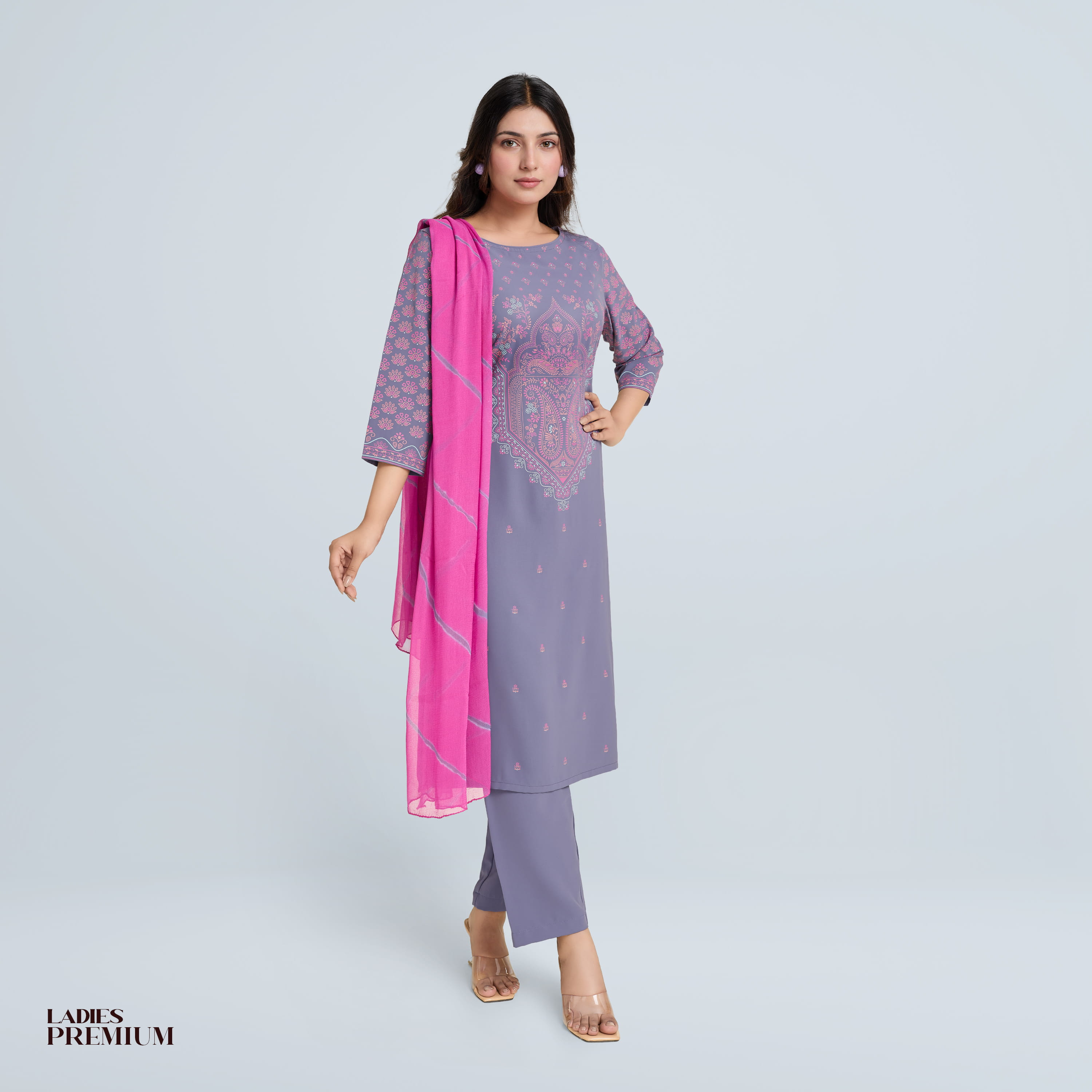 Womens Premium Salwar Kameez [3pcs] - Persiana