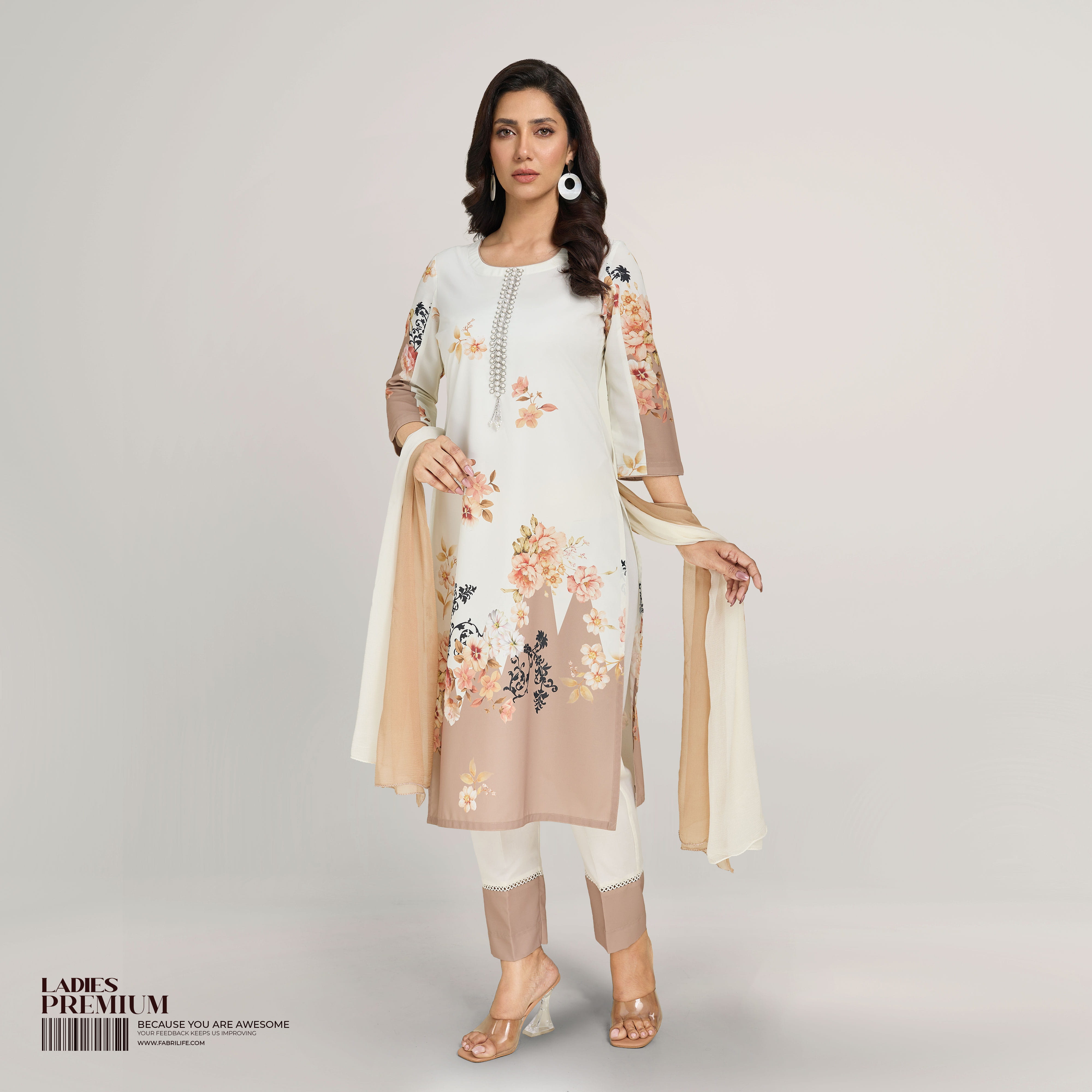 Womens Premium Salwar Kameez [3pcs] - Floranza