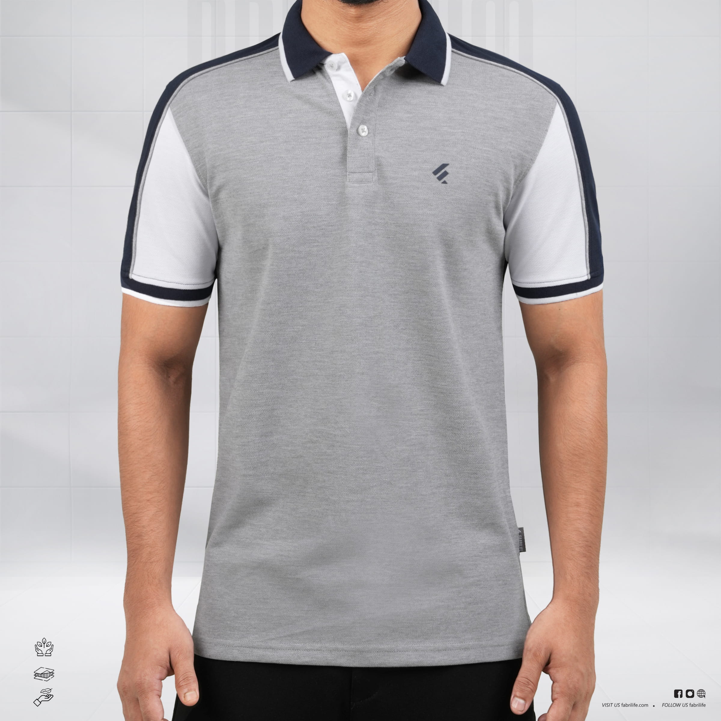 Premium Designer Edition Double PK Cotton Polo - Altair