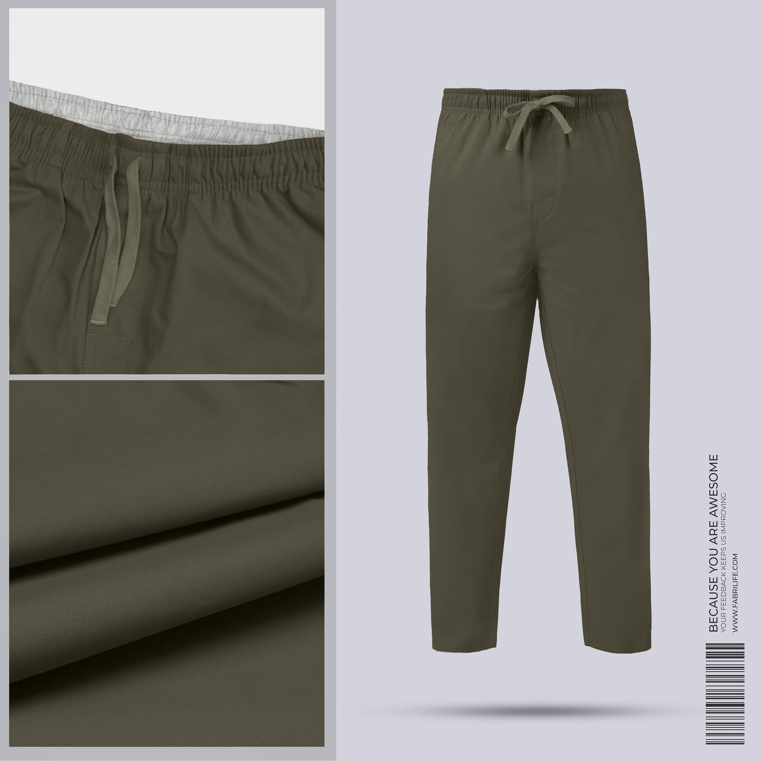 Mens Premium Trouser - Olive