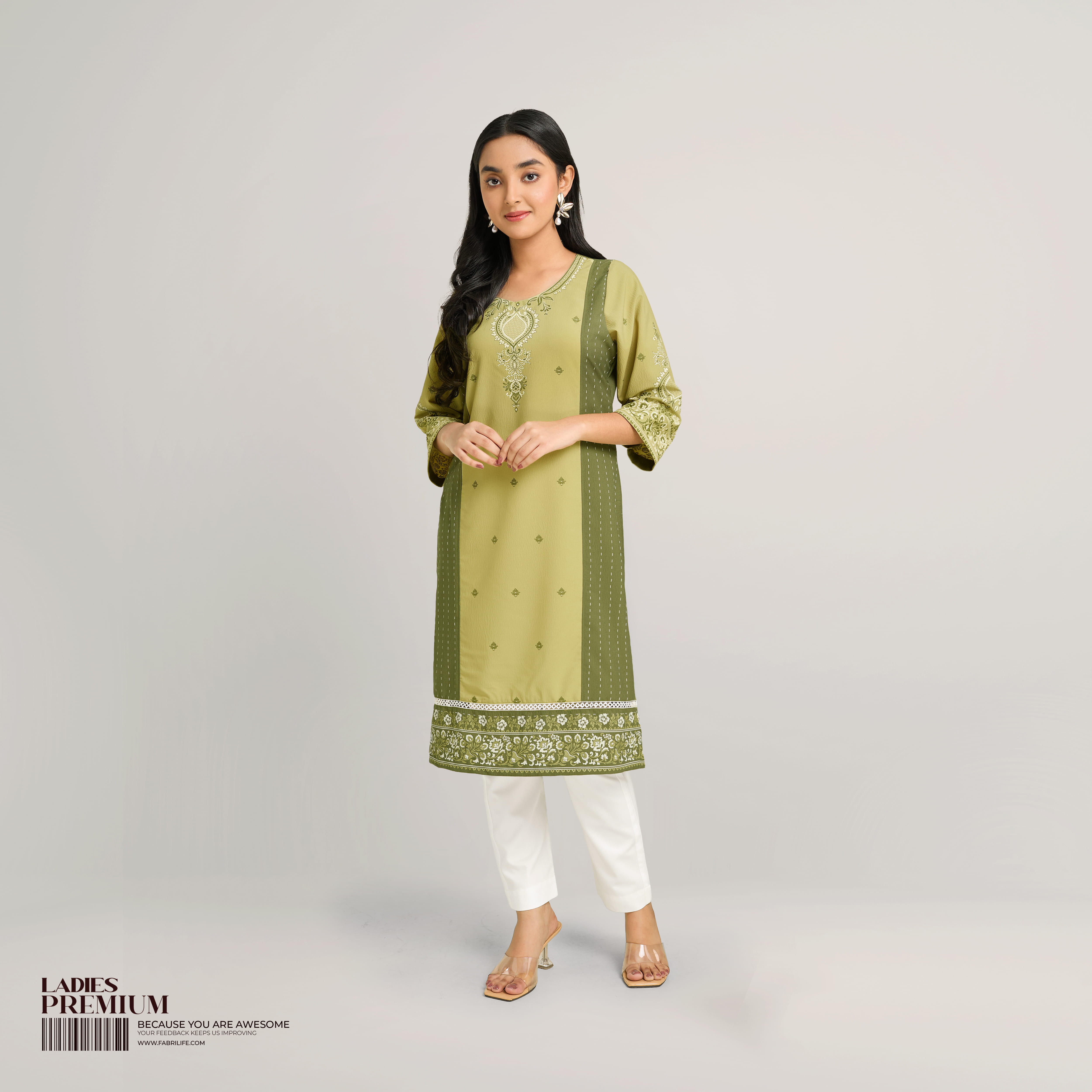 Teens Premium Salwar Kameez [2pcs] - Shrinjona