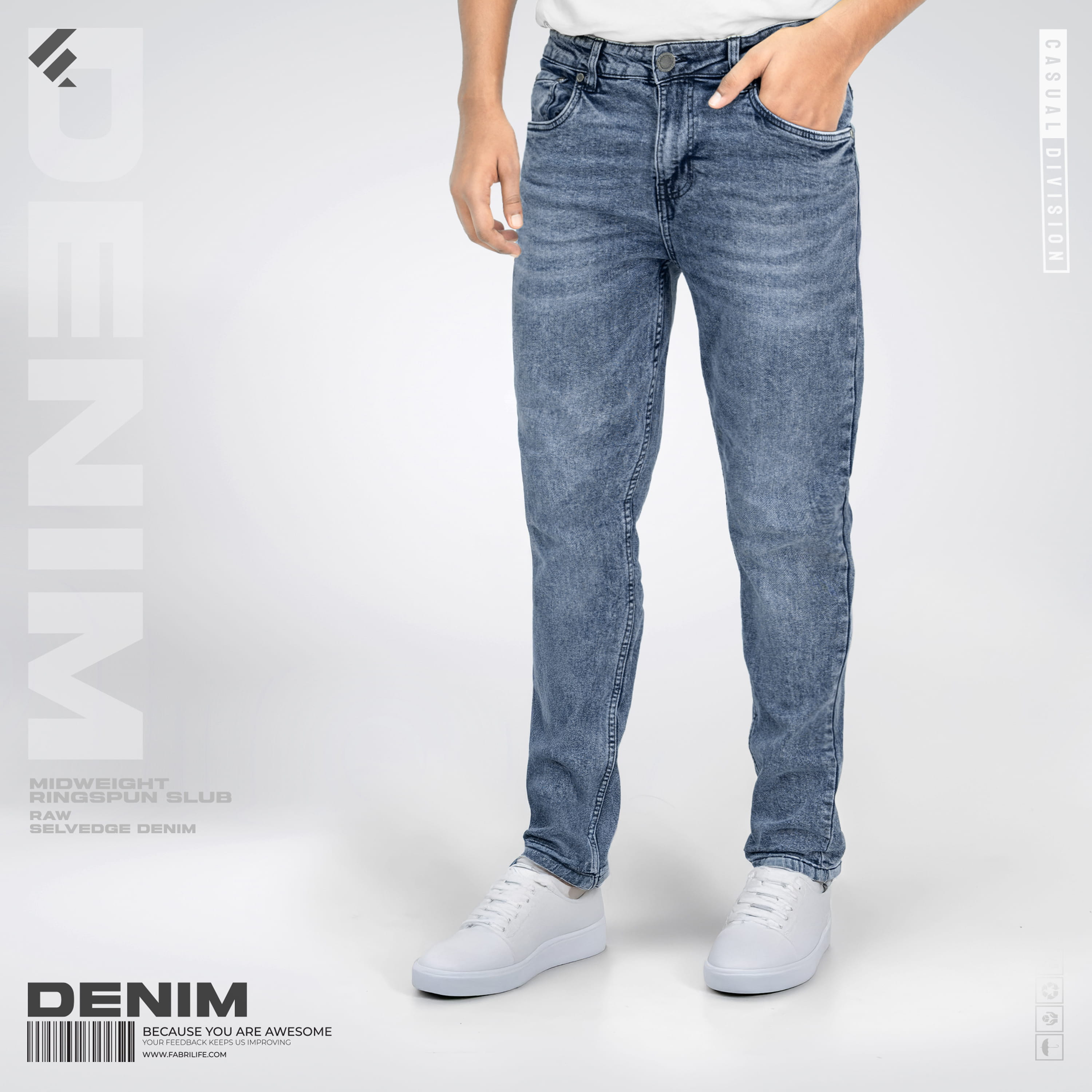 Mens Denim Jeans - SkyThread