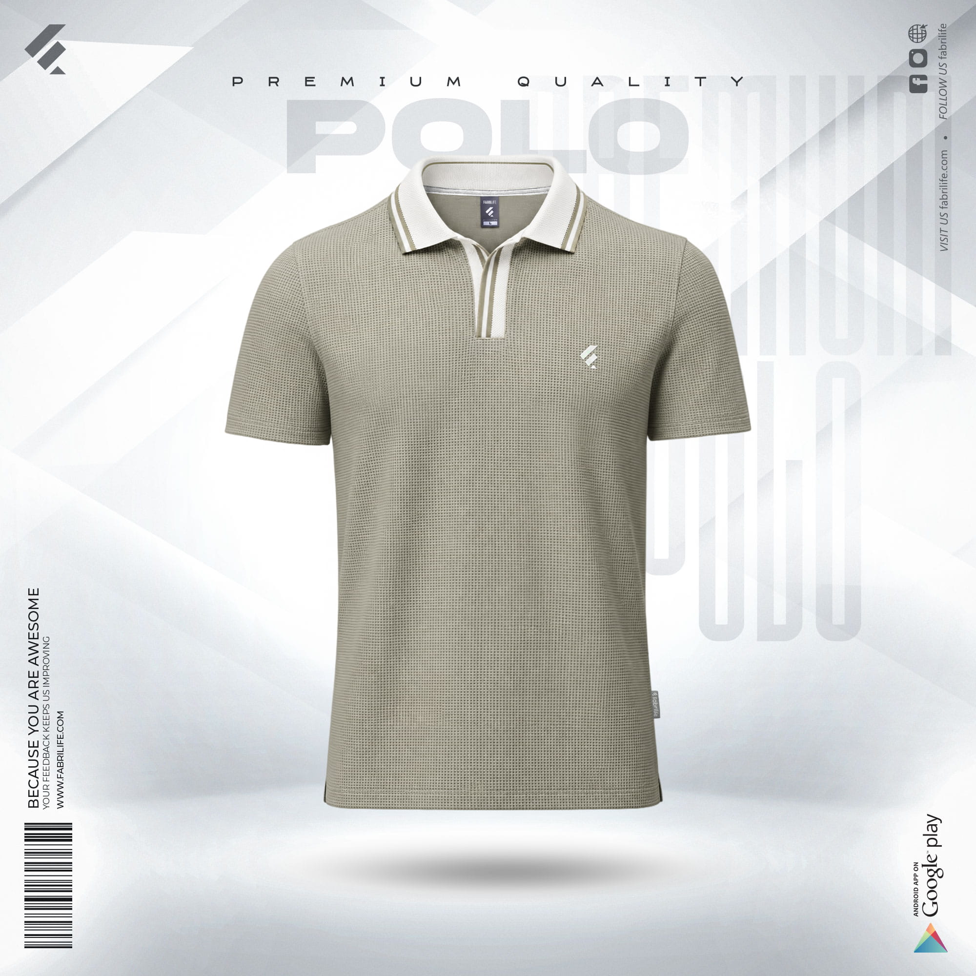 Mens Premium Luxe Polo - Catalyst