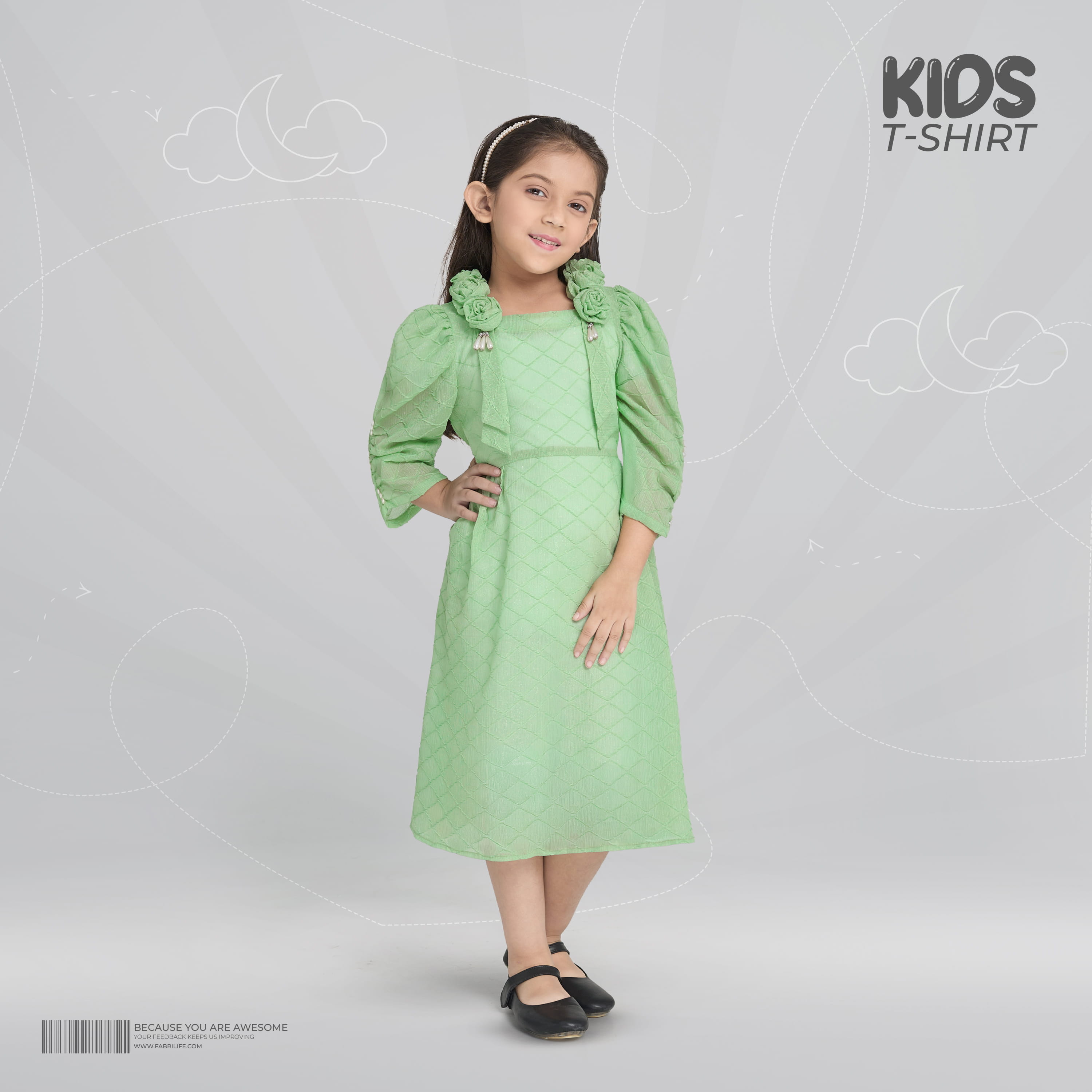 Girls Premium Frock - Minora