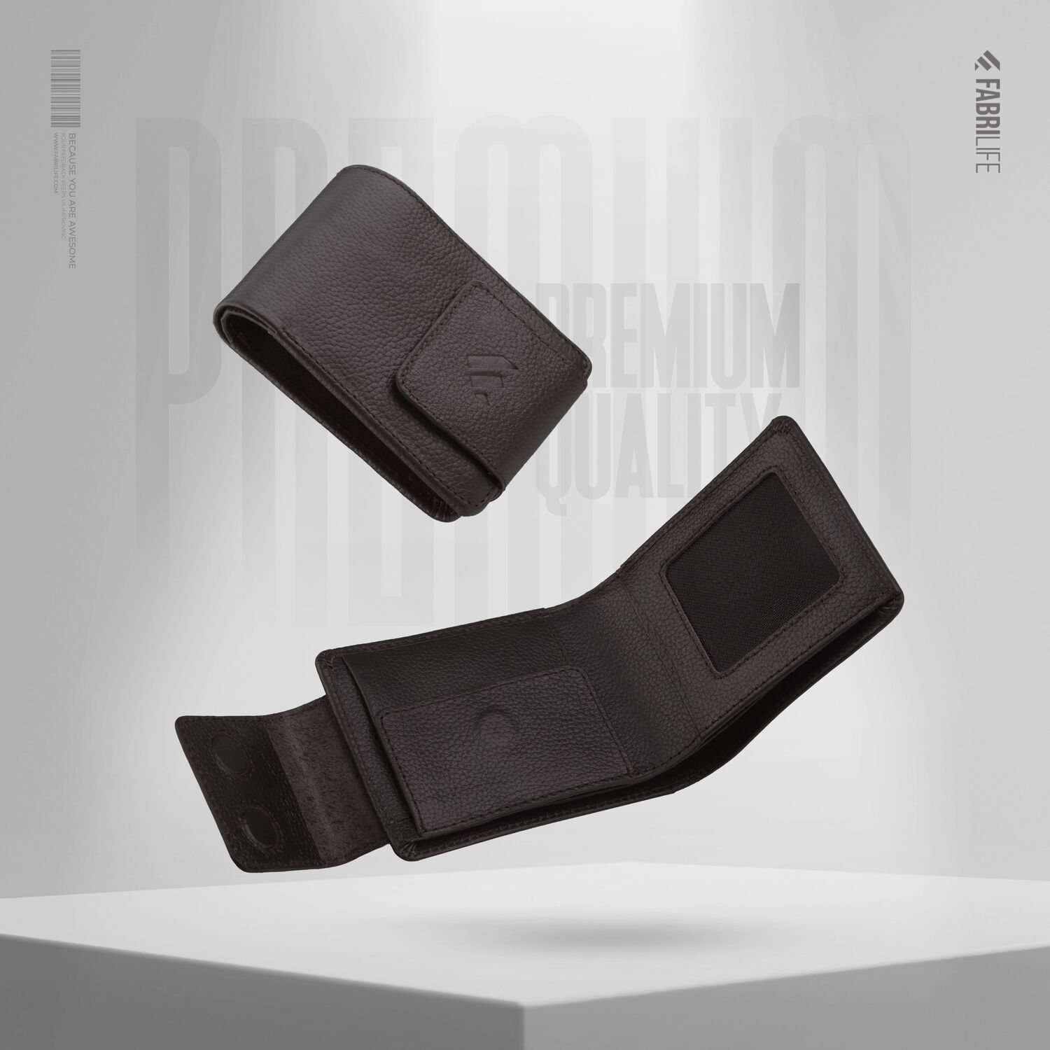 Premium Genuine Leather Wallet - Nordic