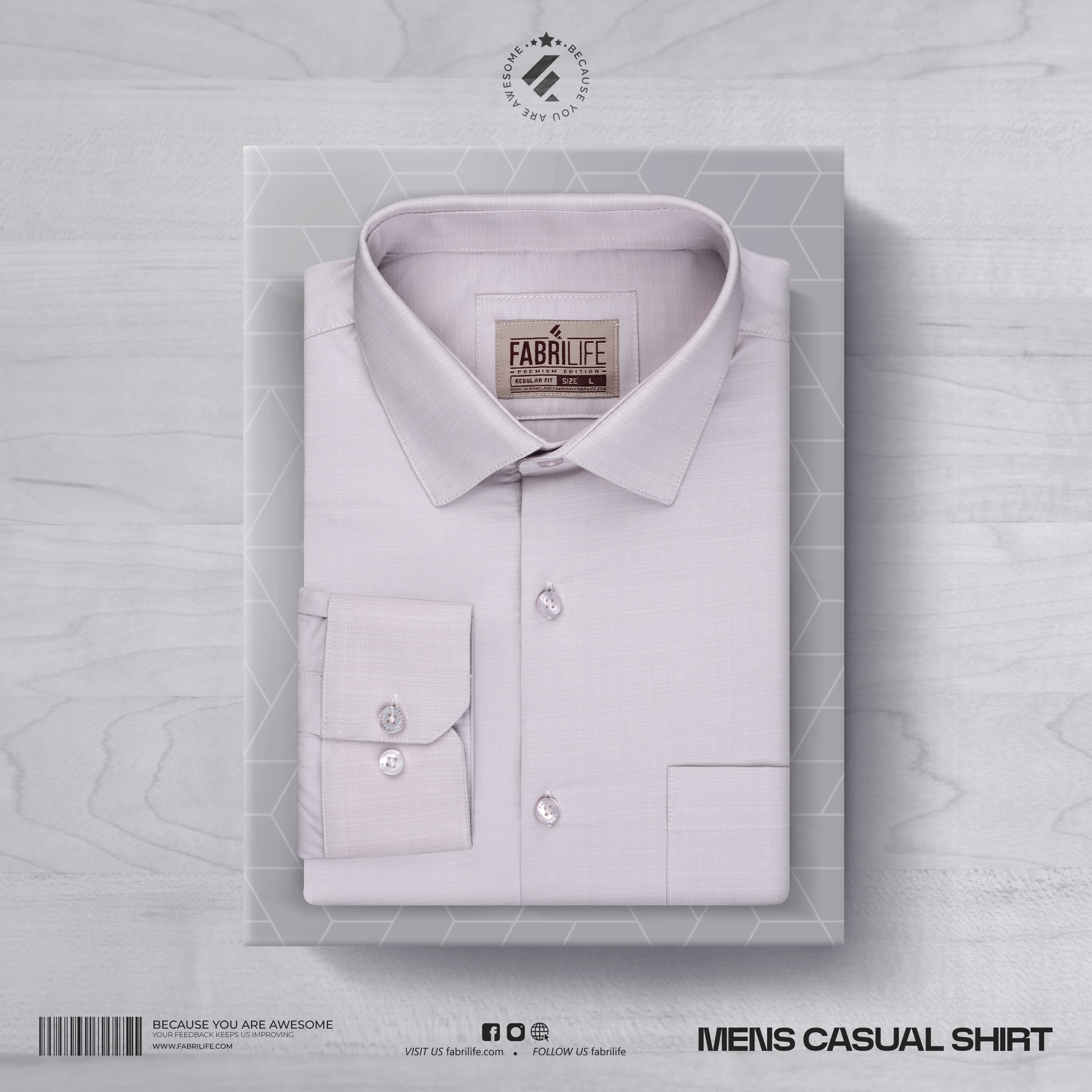 Mens Premium Formal Shirt - Elysian