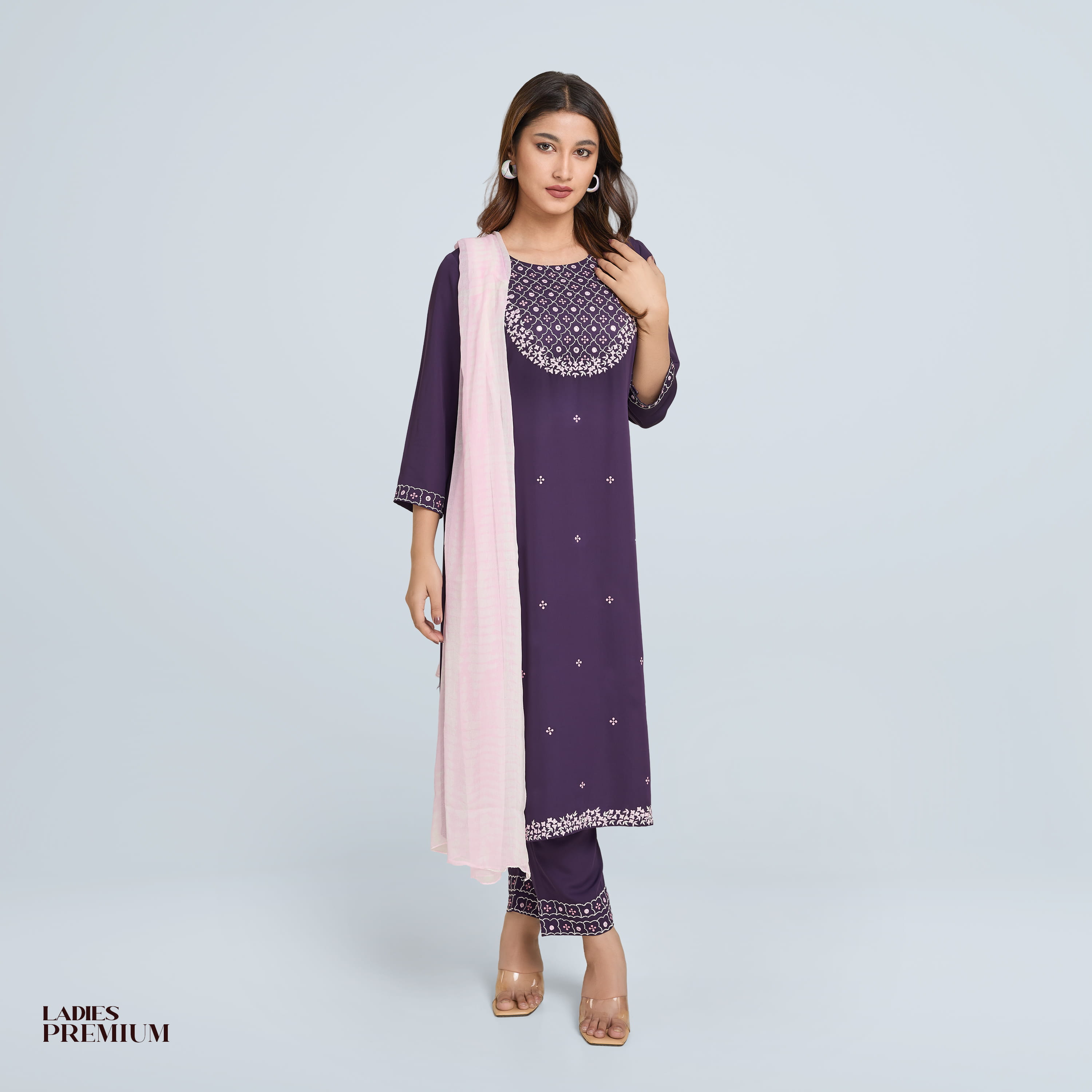 Womens Premium Salwar Kameez [3 pcs] - Azayana