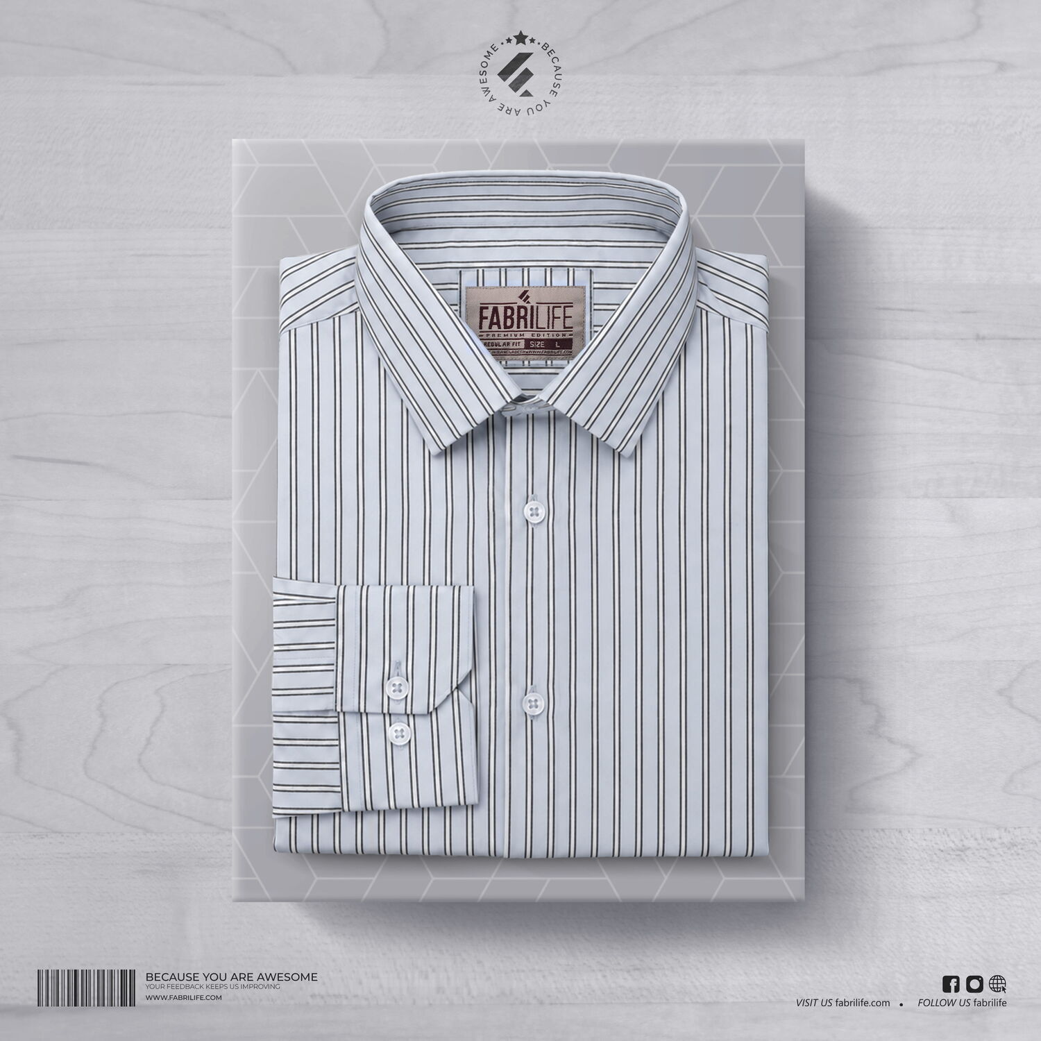 Mens Premium Formal Shirt - Lucent