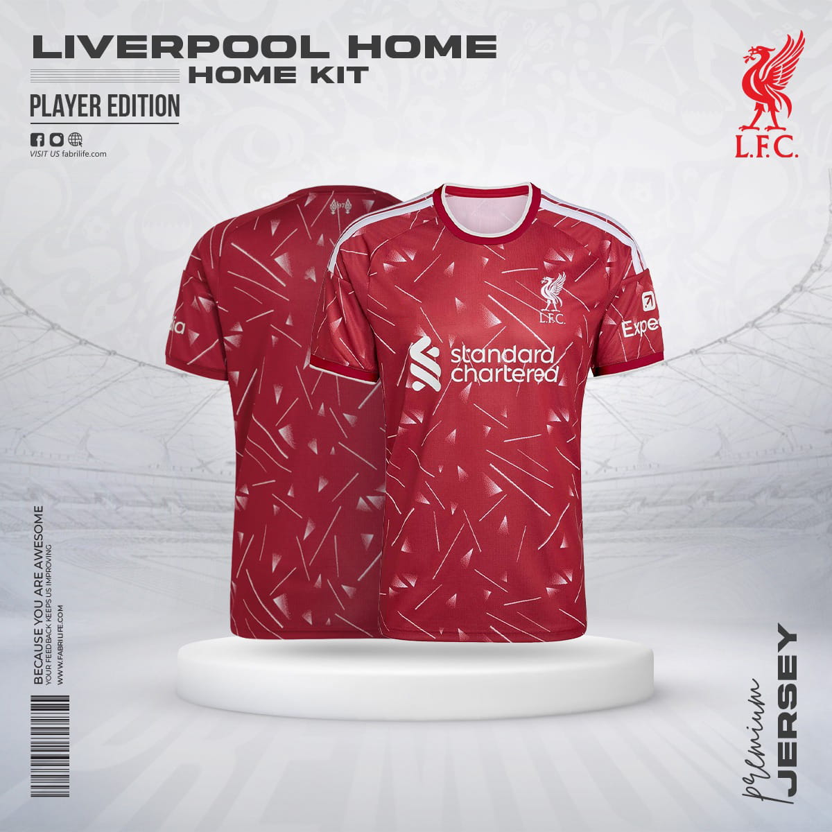 Liverpool  26/27 Home Jersey - Player Edition