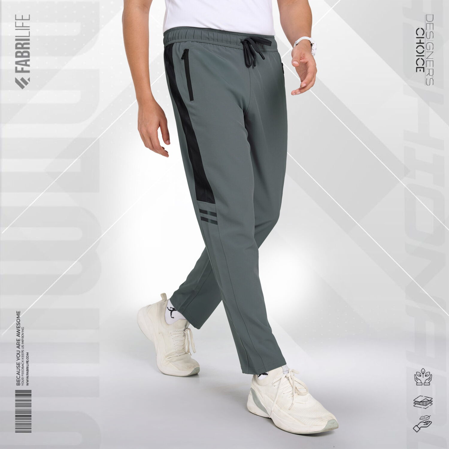 Mens Premium Activewear Edition Trouser- Voltage