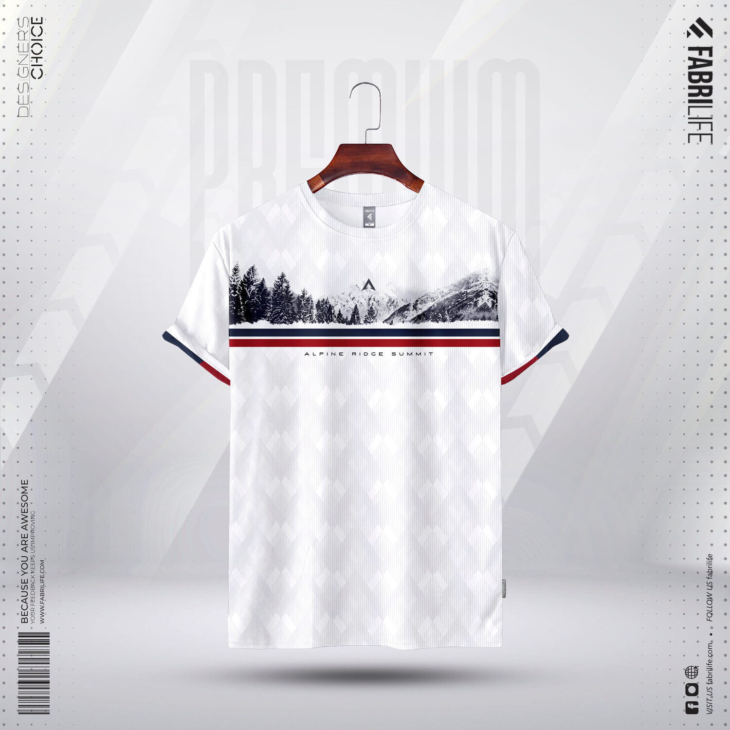 Mens Sports Edition T-Shirt - Alpine