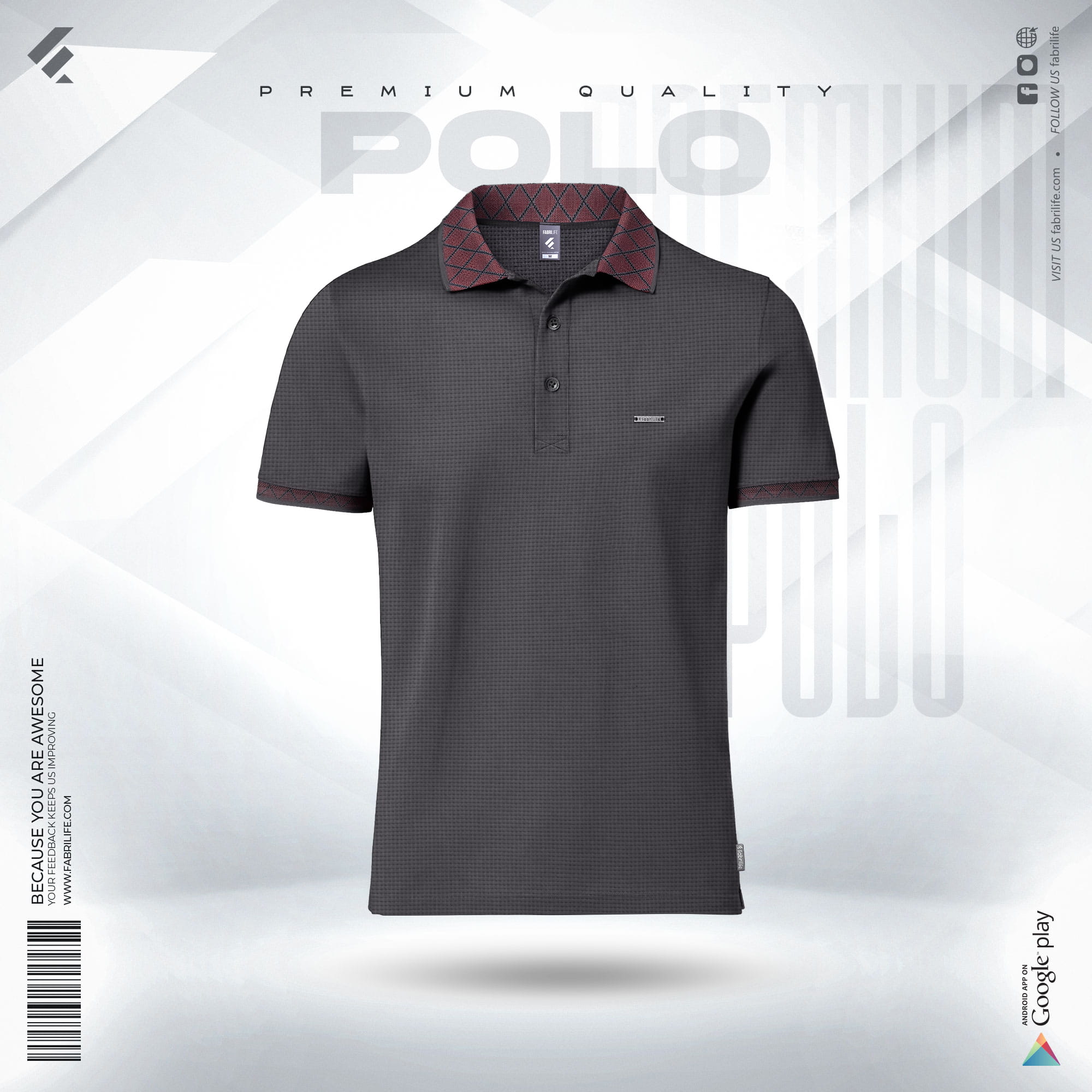 Mens Premium Luxe Polo - Verdure
