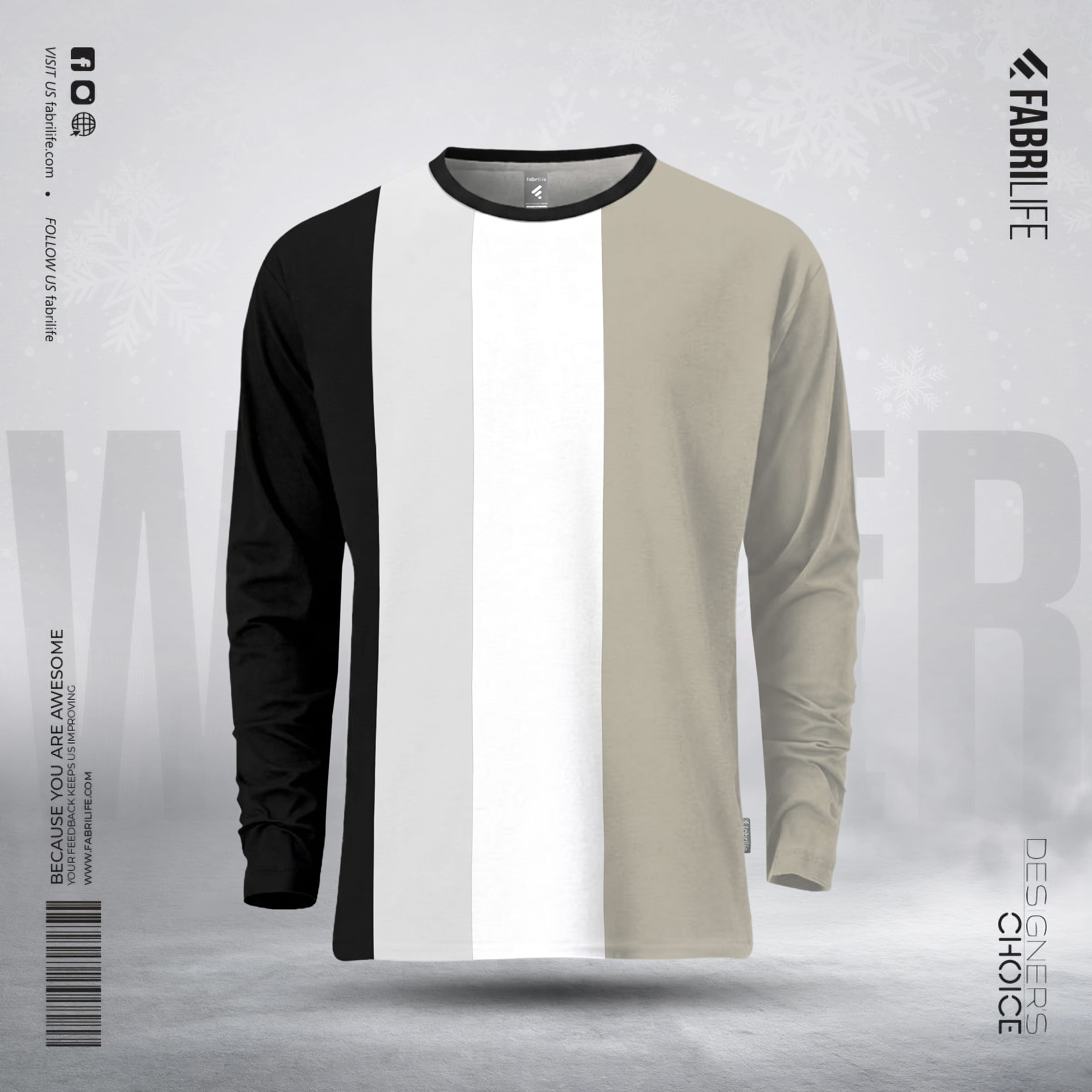 Mens Premium Designer Edition Full Sleeve Tshirt - Earthly