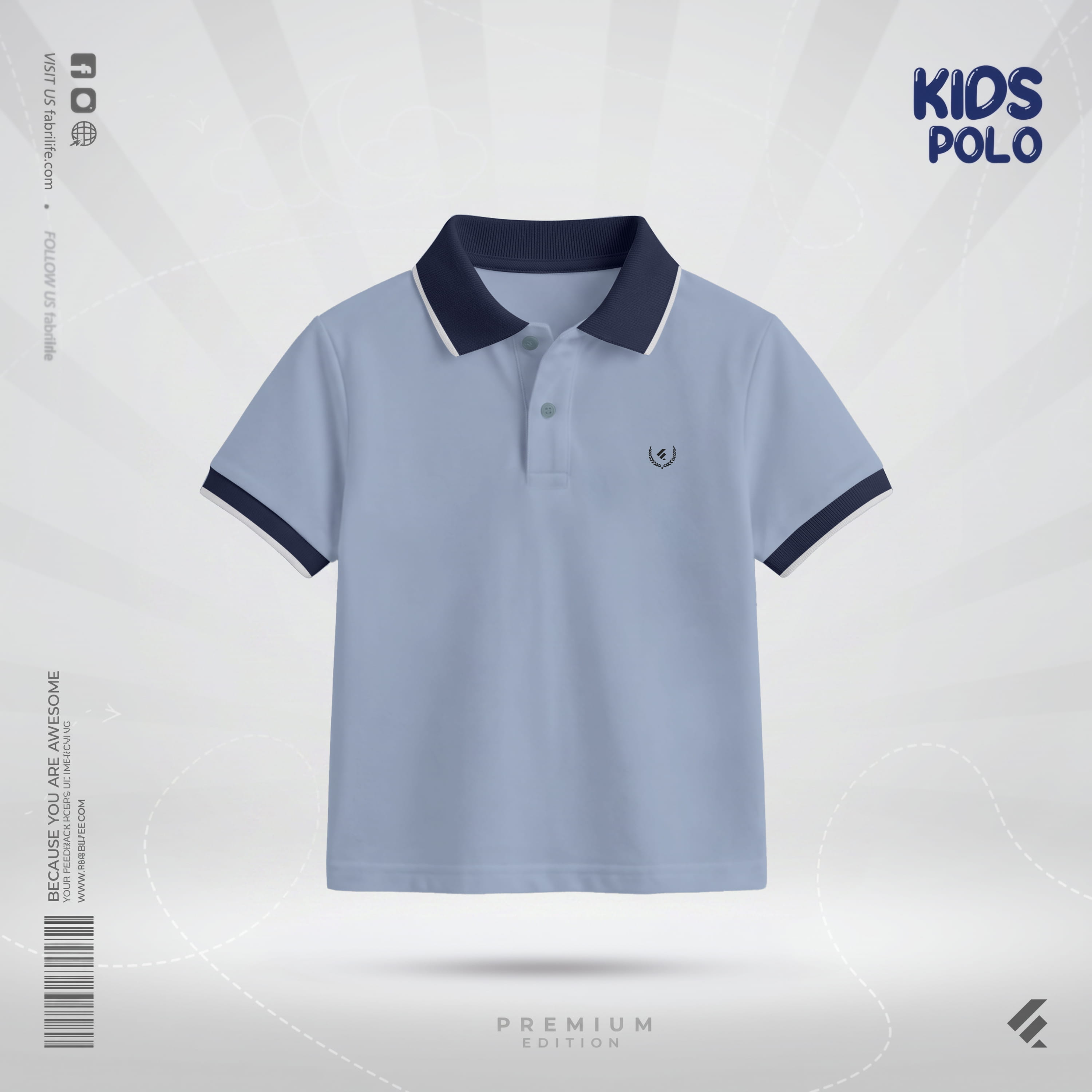 Kid's Premium Polo - Jolly