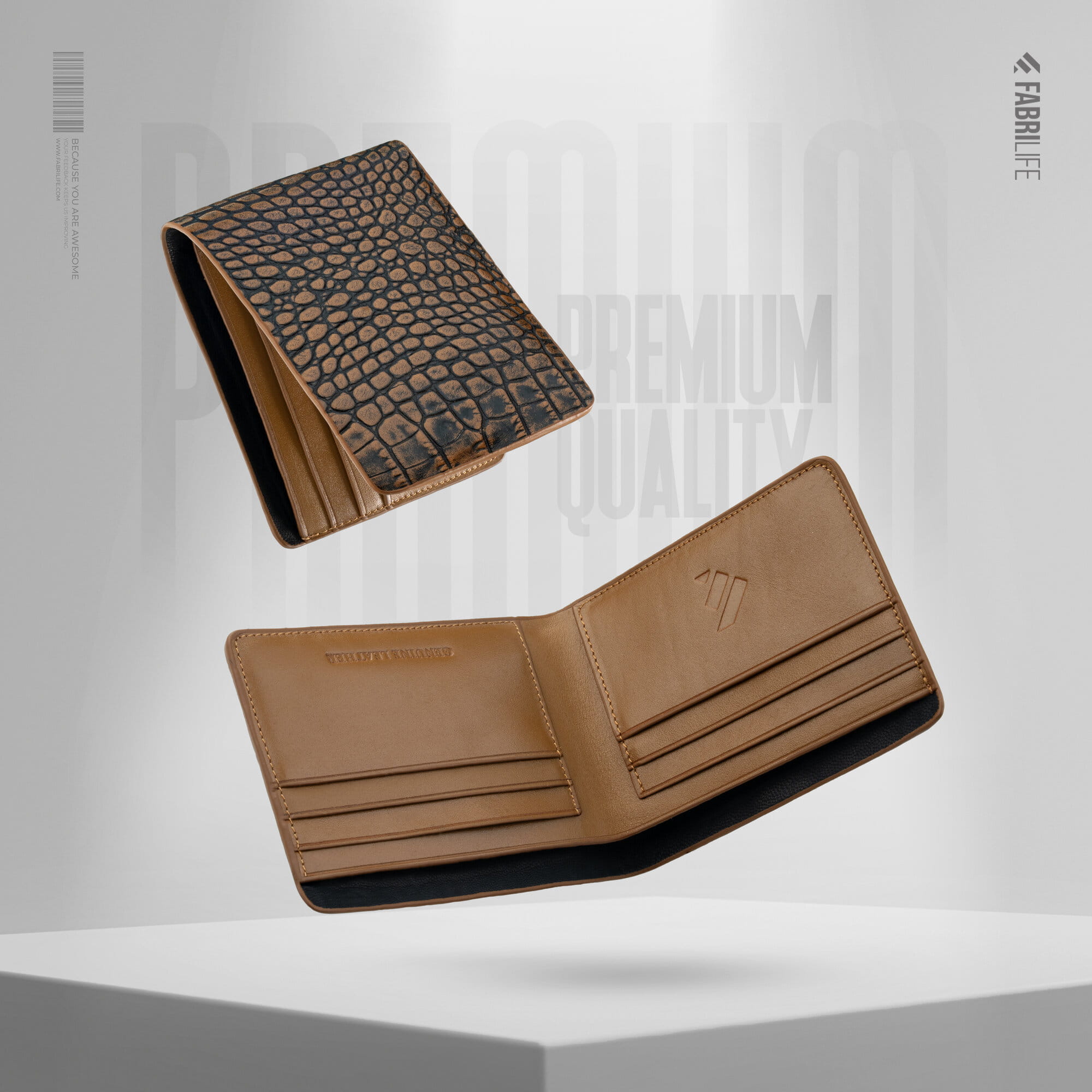 Premium Genuine Leather Wallet - Mavro